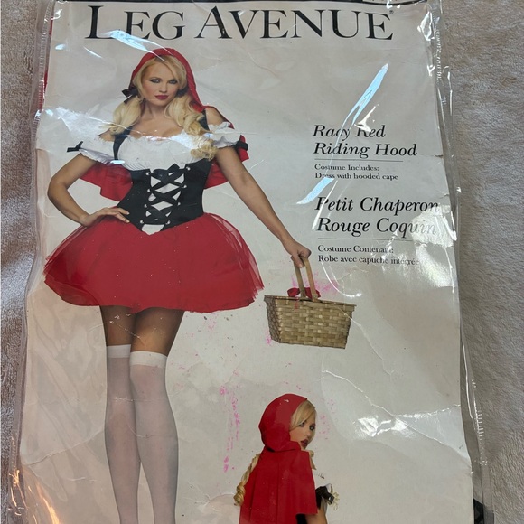 Women’s Size S Halloween Costume Little Red Riding Hood - Picture 3 of 7
